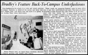 1969: Another ad from Bradley’s Figure Fair. 