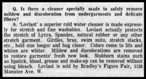 1969: Bradley’s Figure Fair. 